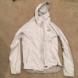 North face rain slicker size XS
